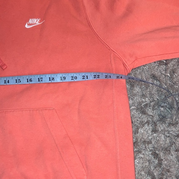 Nike Coral pink Hoodie size large club men’s - Picture 5 of 8
